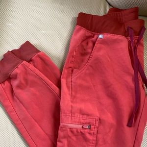 Figs Zamora Scrub Pants Joggers XXSP in Clay